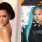 Okay, Twin! Kim Kardashian Channels North West’s Emo Style With Blue Hair & Face Piercings (WATCH)