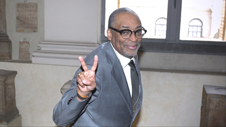 Aht Aht! Spike Lee Has A Spicy Exchange With A Fan At Yankee Stadium After Allegedly Being Asked About Palestine (VIDEO) Spike Lee fan argument fight Yankee Stadium Game 2 playoffs New York Boston Red Sox video